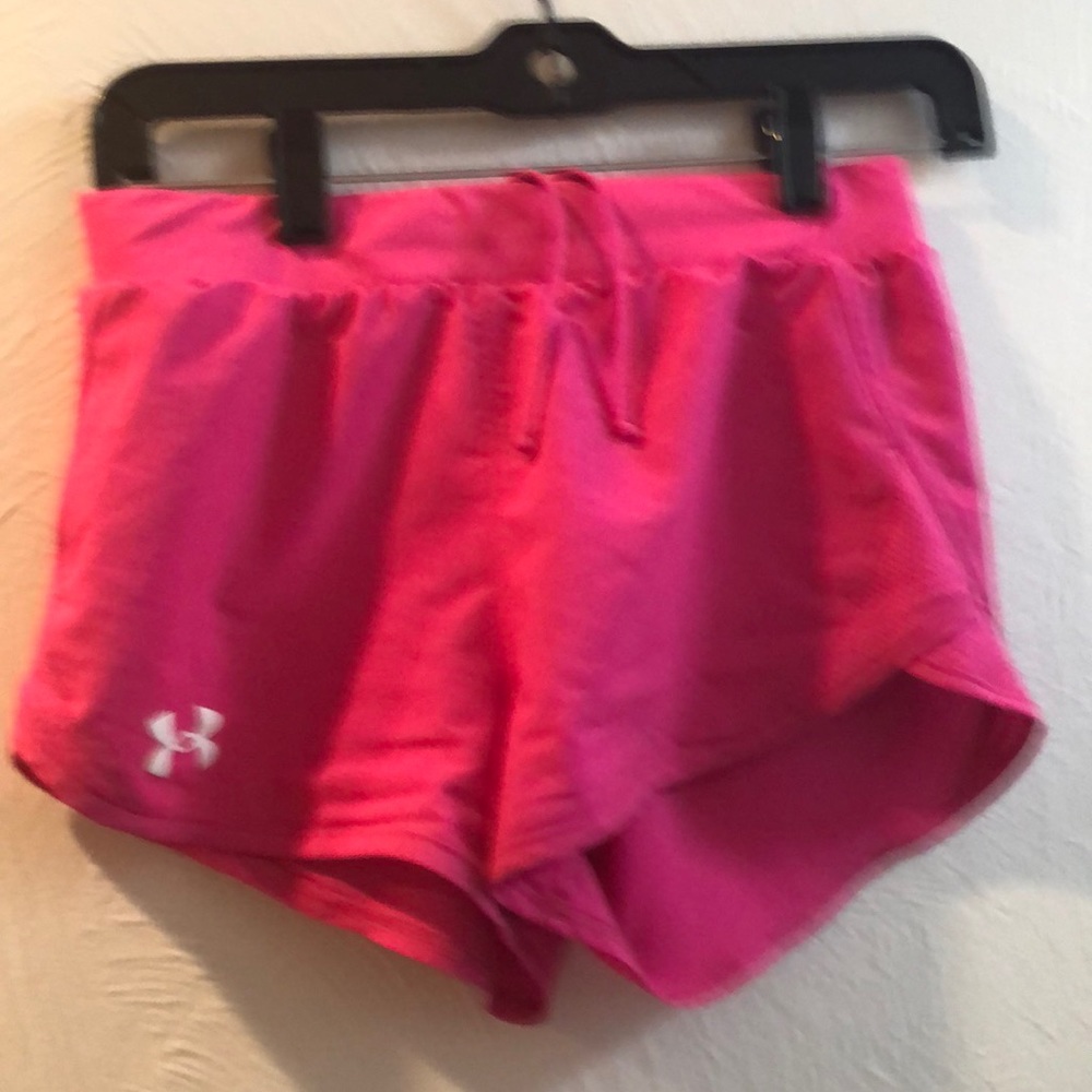 Pink UNDER ARMOR shorts
